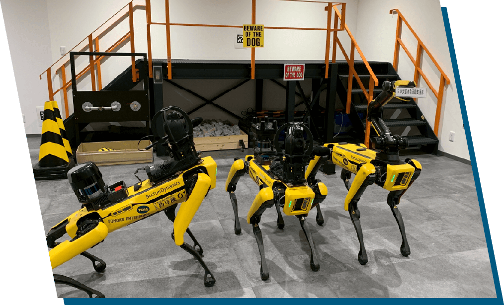 災害ロボットの研究